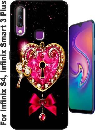 TrenoSio Back Cover for Infinix S4/ Infinix Smart 3 Plus 2763
