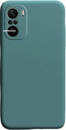 MOBILOVE Back Cover for Xiaomi Mi 11X | Mi 11X Pro | Shockproof Slim Matte Liquid Soft Silicone TPU Back Case