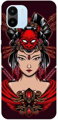 Afterglow Back Cover for Redmi A1 2022 RED, GEISHA, JAPAN