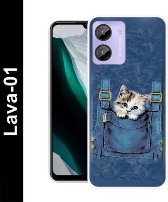 TMPBAGRU Back Cover for Lava 01, CAT, ANIMALS, LOVE, KITTY