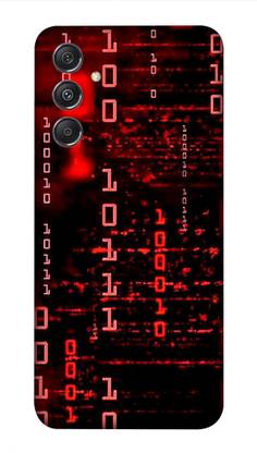 NDCOM Back Cover for Samsung Galaxy S23 FE Red Coding