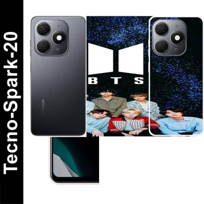 RSECASE Back Cover for Tecno Spark 20 , BTS,ARMY,LOVE