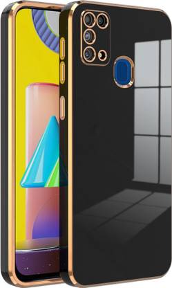 FIXTOTEL Back Cover for Samsung Galaxy M31, Samsung Galaxy F41, Samsung Galaxy M31 Prime, Premium Soft Chrome Case