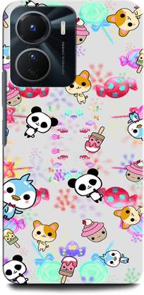 ORBIQE Back Cover for Vivo T2x 5G NEON TRAP BOY, PANDA, GALAXY, GAME OVER