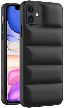 Creativo Back Cover for Apple iPhone 12 Puffer Case Camera Protection Soft Back Cover