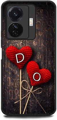 ORBIQE Back Cover for Vivo T1 Pro 5G DO, D LOVE O, O LOVE D, D LETTER, O LETTER, DO NAME