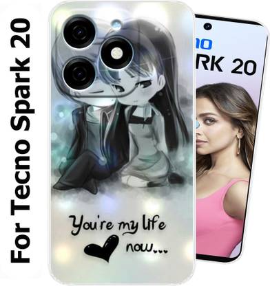 Goldista Back Cover for Tecno Spark 20