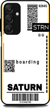 WallCraft Back Cover for SAMSUNG Galaxy A15 5G SATURN, BORADING PASS, STICKER, FLIGHT TICKET