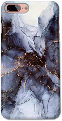 NDCOM Back Cover for iPhone 8 Plus White Marble Printed