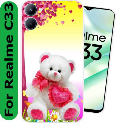 SmartGoldista Back Cover for Realme C33