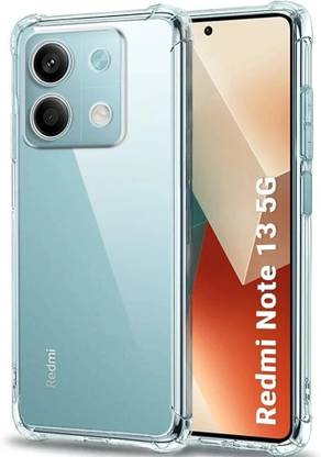 ShieldTech Back Cover for Redmi Note 13 5G Transparent Mobile Back Cover Case For Redmi Note 13 5G
