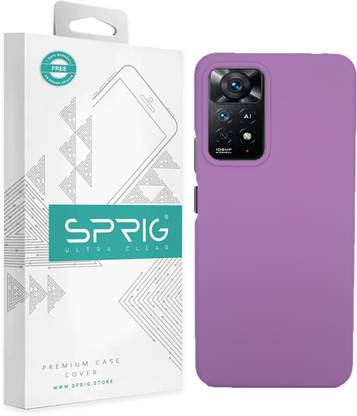 Sprig Liquid Silicone Back Cover for Mi REDMI Note 11 Pro, Note 11 Pro, MI Note 11 Pro