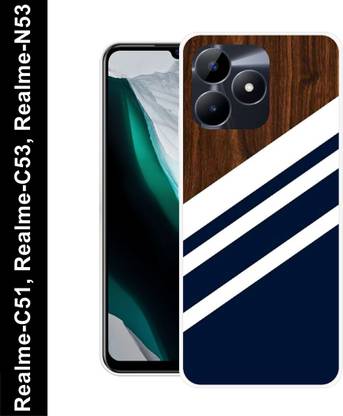 PLUSCASE HD MOVIES Back Cover for Realme C53,N53,C51 BLACK, WHITE , RAINBOW, ABSTRACT, COLOURFULL