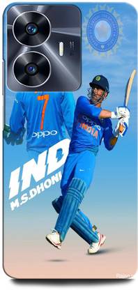ORBIQE Back Cover for Vivo Y02T MS DHONI 7, MAHENDRA SINGH DHONI, DHONI, CRICKET, JERSEY