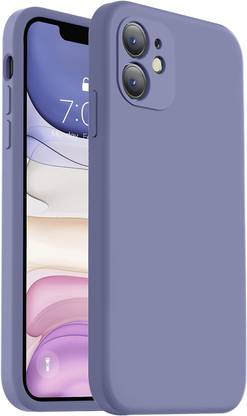 VONZEE Back Cover for iPhone 11 Square Edges Liquid Silicone Phone Case (Individual Protection for Each Lens)