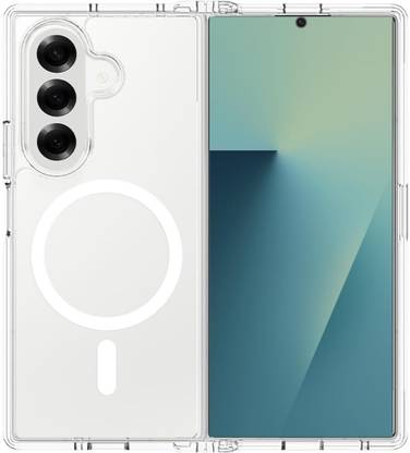 FlexArmor Back Cover for Samsung Galaxy Z Fold 7 Anti-Yellowing – Crystal Clear Cover | Shockproof, Anti-Yellow