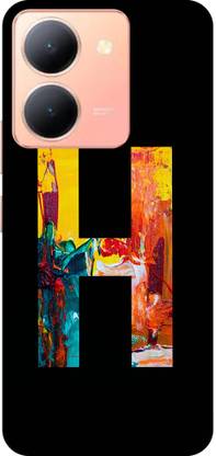 TIKTIK Back Cover for Vivo Y78 5g back cover | Y78 5G back cover | H Alphabet | Design -08