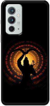 NDCOM Back Cover for OnePlus 9RT / OnePlus 9RT 5G Jai shree Ram Shadow Printed Hard Case