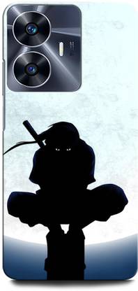 ORBIQE Back Cover for Vivo Y02 ITACHI UCHIHA, GIRL, ANIMATION, ANIME, CARTOON