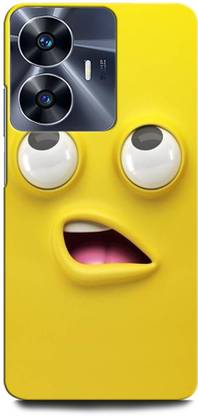 ORBIQE Back Cover for Vivo Y02T LOVE, SMILE, EMOJI, HAPPY, FUNNY, HEART