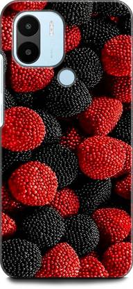 Dronk Back Cover for REDMI A1 Plus BLACK RED, STRAW, BERRY, GALAXY, RED, BLACK