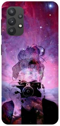 DIKRO Back Cover for SAMSUNG Galaxy A32 4G, CUTE, LOVELY, GIRL, SELFIE, GIRL