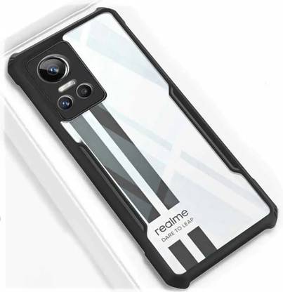 VAPRIF Back Cover for Realme GT Neo 3 5G, realme GT Neo 3, Transparent Hybrid Hard PC Back TPU Bumper