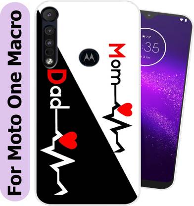 SmartGoldista Back Cover for Moto One Macro