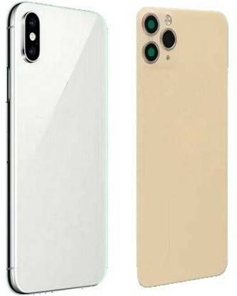 milestone mobile accessories Back Cover for Paste This Sheet in your Iphone X, XS convert into 11 Pro
