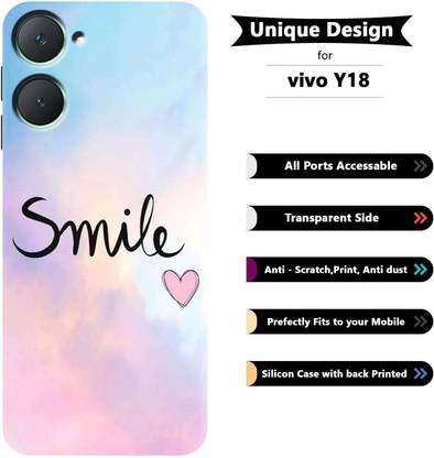 BUYMORE Back Cover for Vivo Y18
