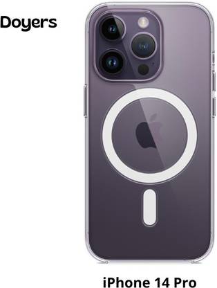 Doyers Back Cover for iPhone 14 Pro Clear Case with MagSafe, (Camera Protection + ShockProof )