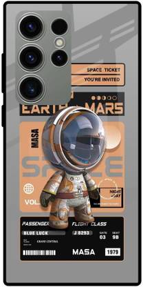 QRIOH Glass Back Cover for Samsung Galaxy S23 Ultra 5G