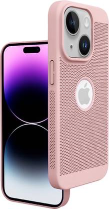 MobiLooks Back Cover for Apple iPhone 15 Plus, Heat Dissipation Grid Ultra Hybird Paper Slim Case