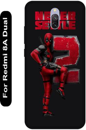 SSMORYA Back Cover for Mi Redmi 8A Dual (Deadpool Printed ) Mobile case cover