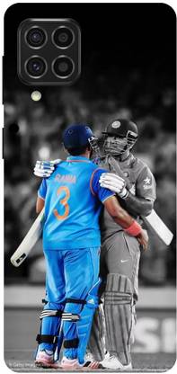 COVERJET Back Cover for SAMSUNG GALAXY M12-SURESH- RAINA- MS- DHONI- PLAYER
