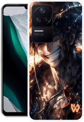 INTELLIZE Back Cover for POCO F4 5G LUFFY ONE PIECE, LUFFY, ANIME, MONKEY D LUFFY, CARTOON