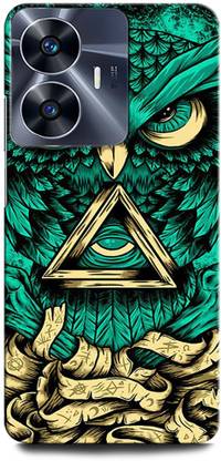 GRAFIQE Back Cover for Vivo Y02T OWL, ILLUMINATI BUHO, WORLD, EYE, USA, ILLUMINATI, MASONICO, OWL