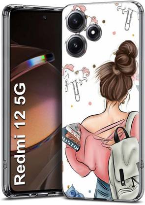 Fashionury Back Cover for Redmi 12 5G