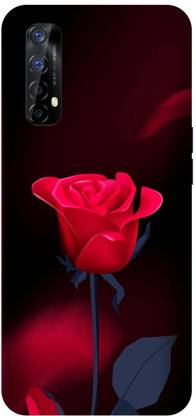 ADZIRE Back Cover for realme 7, RMX2151, ROSE, RED, ROSE, ROSES, FLOWER, NATURE