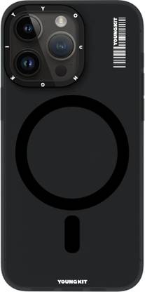 star craftune Back Cover for Apple iPhone 16 Pro Max 5G Futuristic 360° Rotation Ring Stand Case Magnetic Case