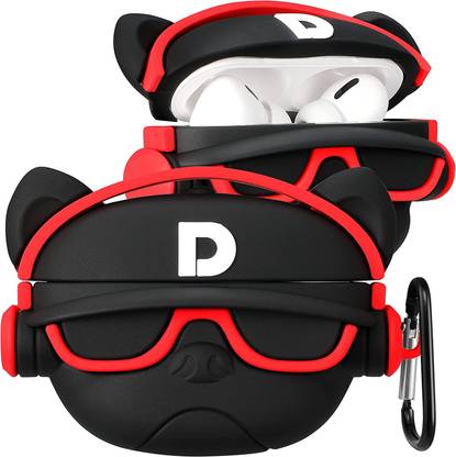 KHR Back Cover for Apple AirPods Pro (2nd Generation) (2022) | Headphone Dog Cartoon Character