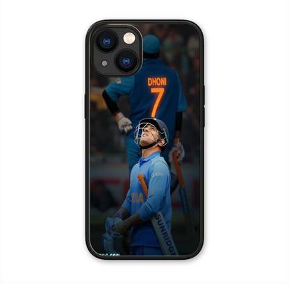 INTELLIZE Back Cover for APPLE iPhone 15 Plus MS DHONI 7, MAHENDRA SINGH DHONI, DHONI, CRICKET, JERSEY