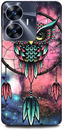 ORBIQE Back Cover for Vivo Y02 OWL, TRIPPY, WORLD, EYE, USA, ILLUMINATI, MASONICO, OWL