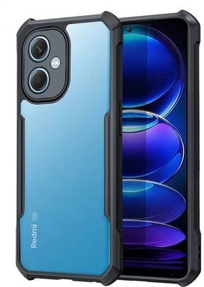 S-Softline Back Cover for Redmi Note 12 5G, Bumper Transparent Drop Protection