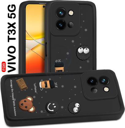 AESTMO Back Cover for Vivo T3X 5G