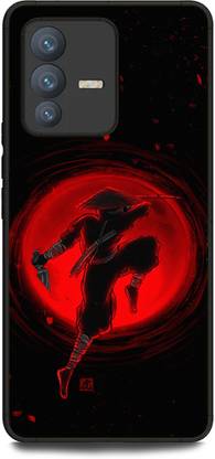 INDICRAFT Back Cover for Vivo V23 Pro 5G (SAMURAI, TSUSHIMA, NINJA, DARKNESS, GANGSTER, PUNK )