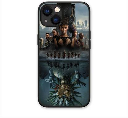 ORBIQE Back Cover for APPLE iPhone 15 BLACK PANTHER, WAKANDA FOREVER