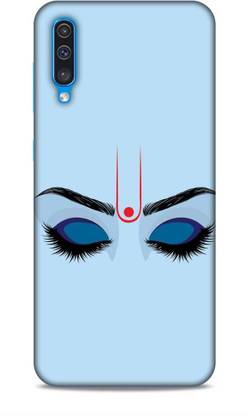 SILENCE Back Cover for ( lord Krishna eyes )Designer Printed Mobile back case cover for Samsung Galaxy A50