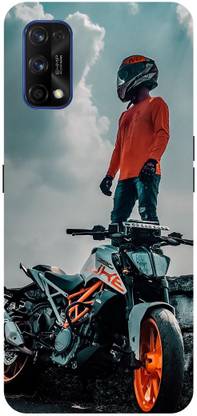 ADZIRE Back Cover for realme 7 Pro, RMX2170, KTM, BIKE, LOVER, RIDER, KTM, DUKE