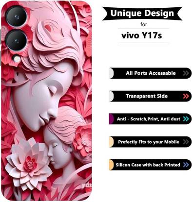 BUYMORE Back Cover for Vivo Y17s